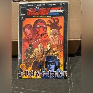Signed G.I Joe #1 Red Foil Edition